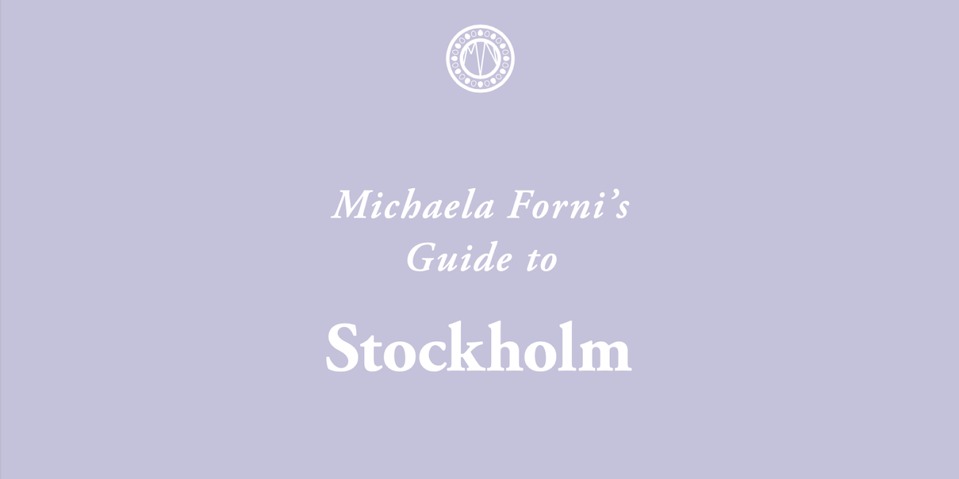 City Guide Stockholm