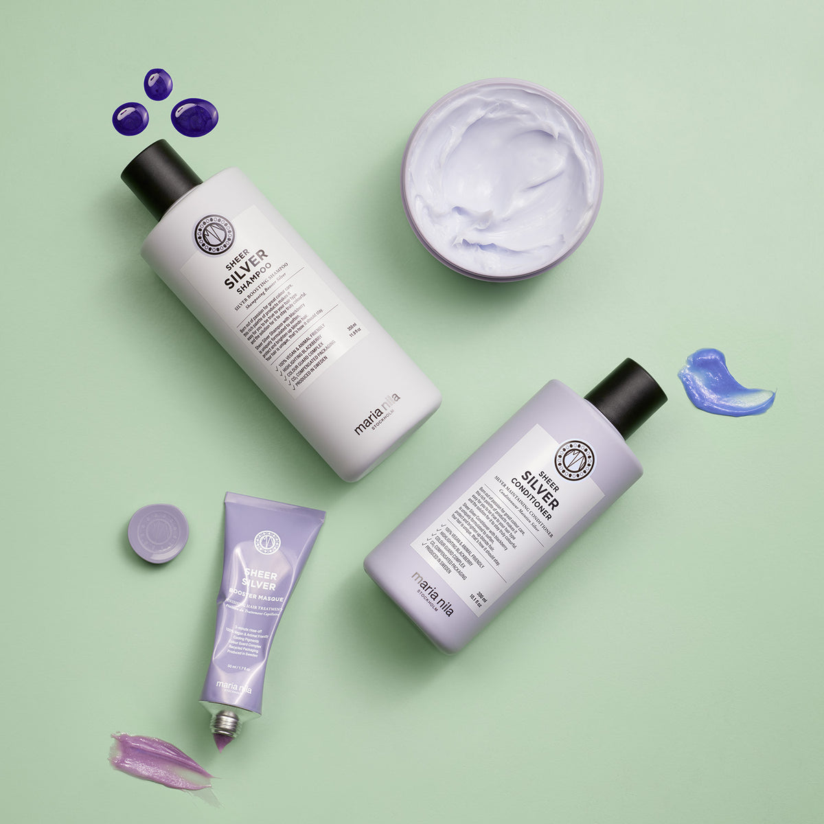 Products for blonde hair Maria Nila
