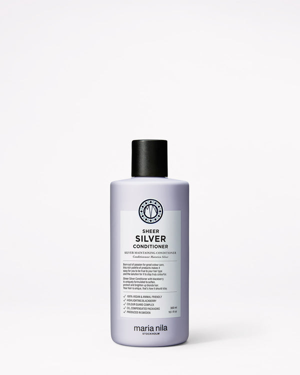 Silver conditioner for blonde hair 